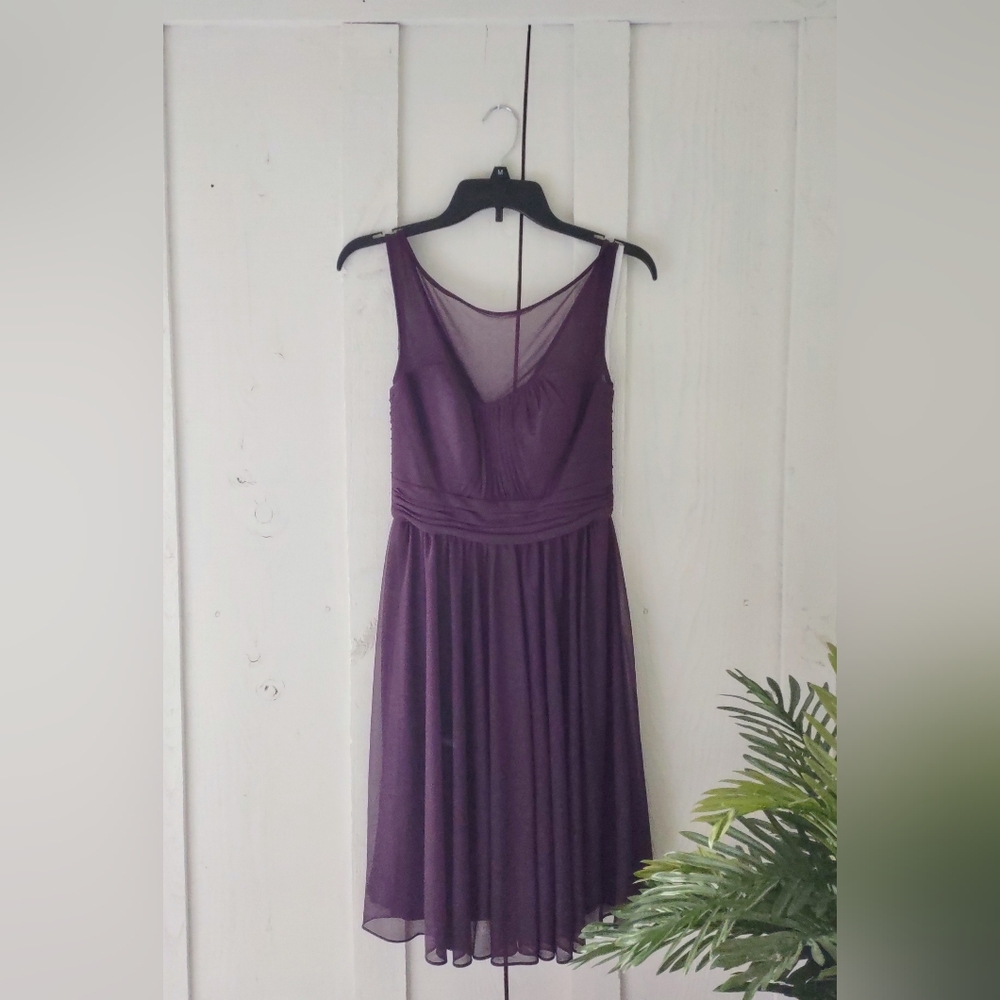 Deep Purple David's Bridal dress